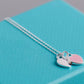 Tiffany Inspired Stainless Steel Necklace