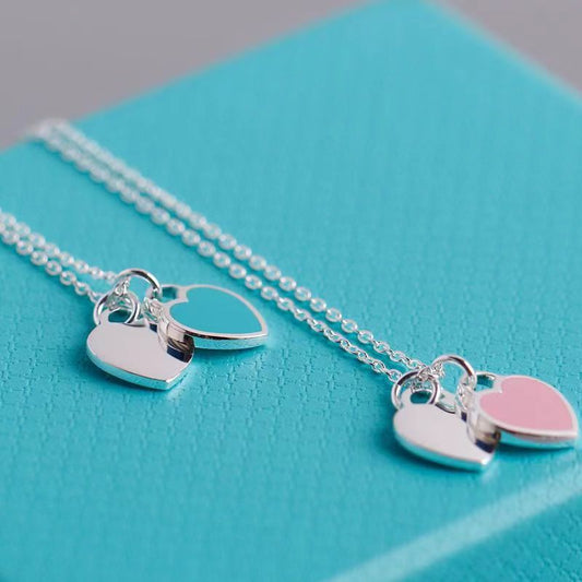 Tiffany Inspired Stainless Steel Necklace