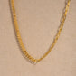 304 Stainless Steel Titanium Steel 18K Gold Plated Elegant Simple Style Solid Color Necklace