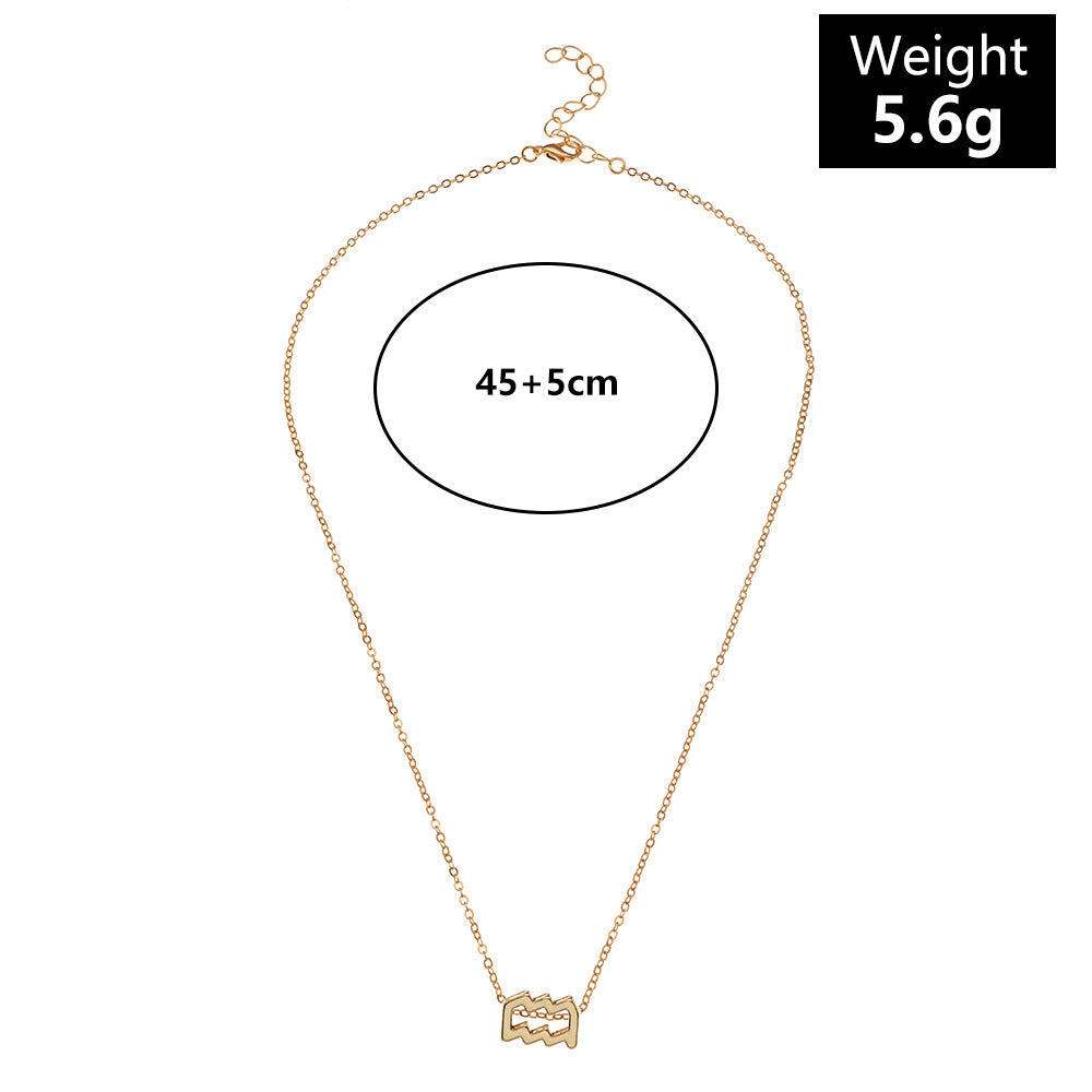 Fashion geometric alloy women's necklace