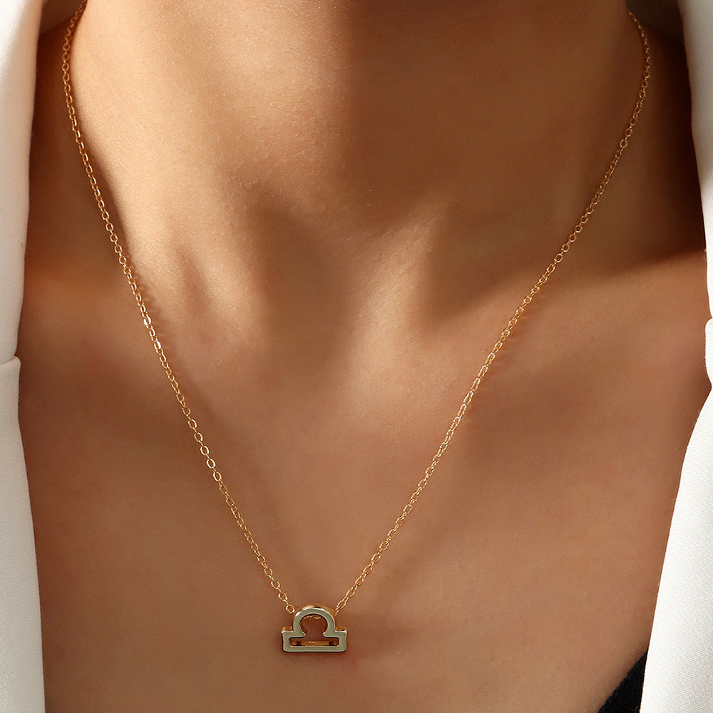 Fashion geometric alloy women's necklace