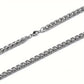 Vacation modern style solid color stainless steel men's necklace