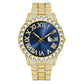 Business solid color quartz men's watches