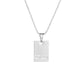 Hip-hop geometric stainless steel necklace