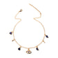 Fashion rhinestone eye necklace