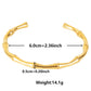 ig style simple style solid color stainless steel plating bangle