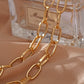 hot sale punk style short thick chain clavicle chain creative retro simple necklace