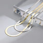 1 piece hip-hop solid color stainless steel titanium steel plating necklace