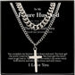 Simple style cross stainless steel plating unisex pendant necklace