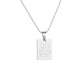 Hip-hop geometric stainless steel necklace